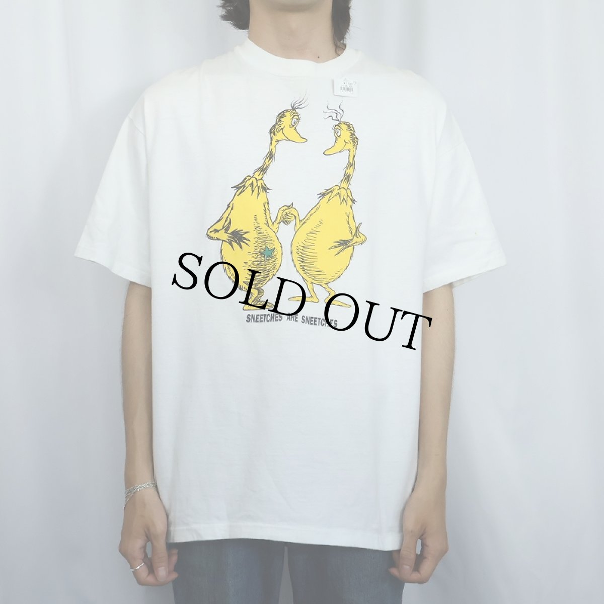 画像2: 90's Dr.Seuss USA製 "SNEETCHES ARE SNEETCHES" キャラクタープリントTシャツ XL (2)