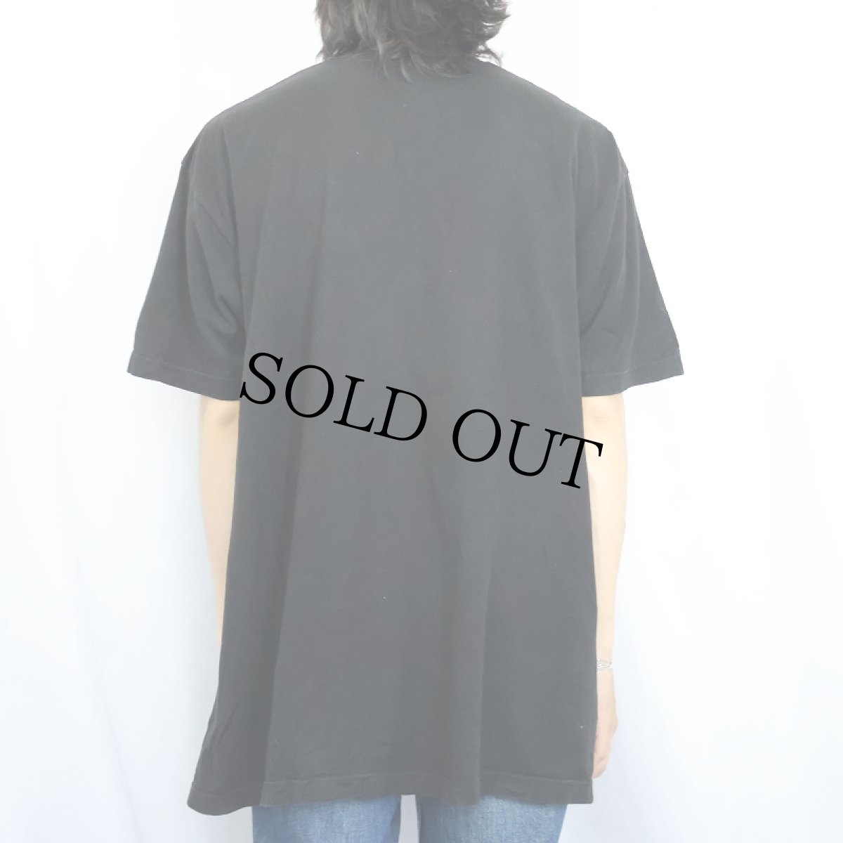 画像3: Billie Eilish ミュージシャンフォトプリントTシャツ BLACK XXL (3)