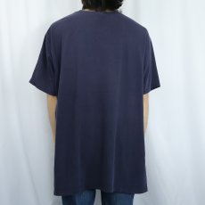画像3: 90's POLO SPORT Ralph Lauren ロゴプリントTシャツ NAVY XL (3)
