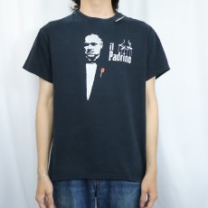 画像2: 2000's The Godfather "il Padrino" クライム映画プリントTシャツ BLACK M (2)