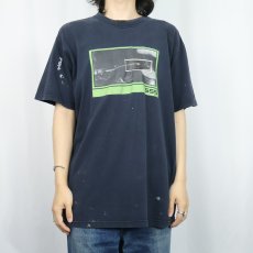 画像2: 90's TRIPLE FIVE SOUL CANADA製 "555 SOUL" プリントTシャツ BLACK L (2)