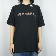 画像2: 90's COMPUCOM USA製 IT企業プリントTシャツ BLACK XL (2)