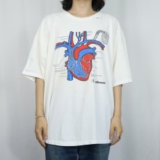 画像2: 臓器プリントTシャツ 2XL (2)