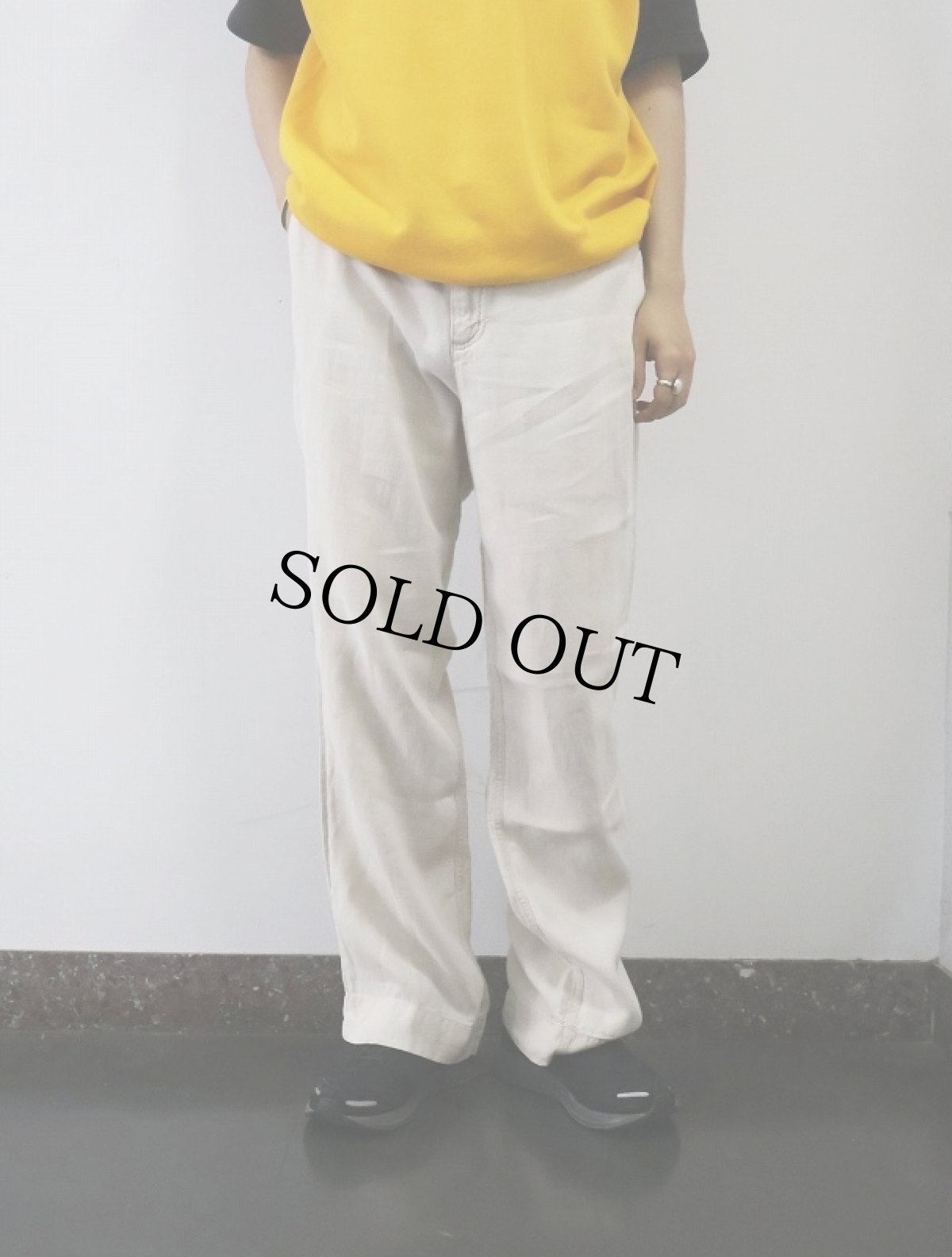 画像2: Eddie Bauer VASHON FIT リネンパンツ W35 (2)