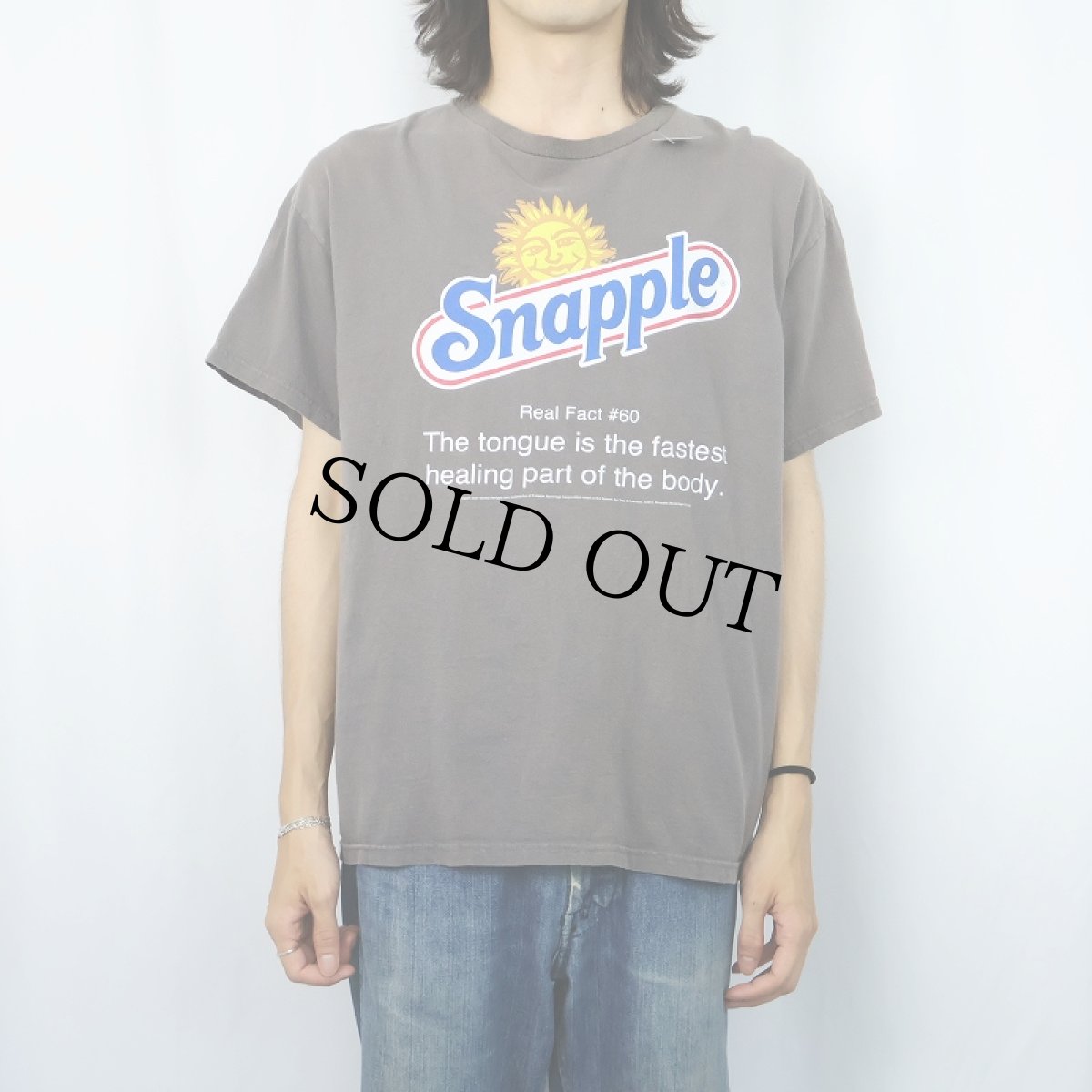 画像2: Snapple 飲料ブランド ロゴプリントTシャツ (2)