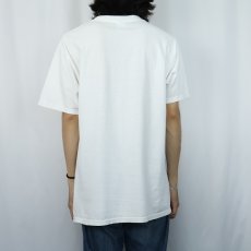 画像3: 90's "got blood?" パロディプリントTシャツ L (3)