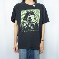 画像2: The Smashing Pumpkins "ZEITGEIST" オルタナロックバンドTシャツ BLACK  (2)