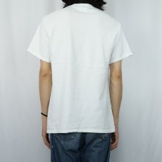 画像3: 2000's Byron Randall "TOMALES REGIONAL HISTORY CENTER" アートプリントTシャツ M (3)