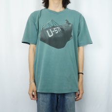 画像2: 2000's U-571 アクション映画 プリントTシャツ L (2)