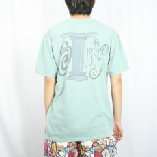 画像4: STUSSY "Column" プリントTシャツ L (4)