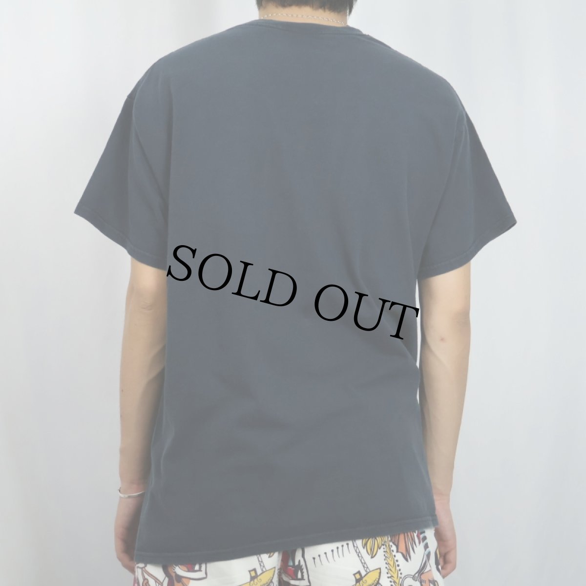 画像3: THRASHER×PUSHEAD グラフィックアートプリントプリントTシャツ BLACK L (3)