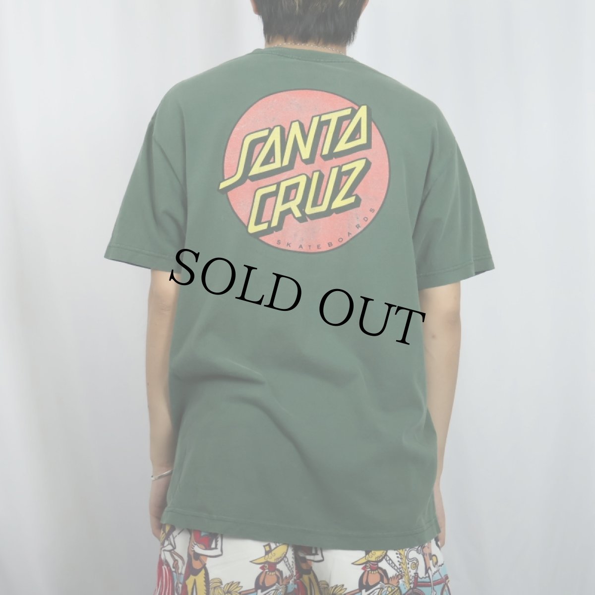 画像4: SANTA CRUZ ロゴプリントTシャツ L (4)