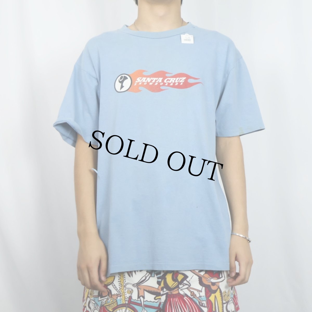 画像3: 90's SANTA CRUZ USA製 ロゴプリントTシャツ L (3)