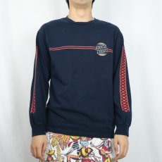 画像3: SANTA CRUZ ロゴプリントロンT NAVY M (3)