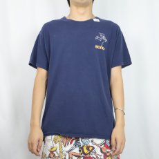 画像3: POWELL PERALTA "BONES" プリントTシャツ NAVY L (3)