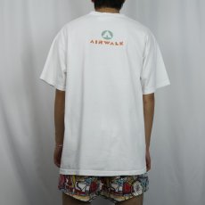画像4: 90's AIRWALK USA製 イラストプリントTシャツ L (4)