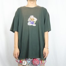 画像3: 90's Split "SUPPORT YOUR LOCAL 500" イラストプリントTシャツ XXL (3)