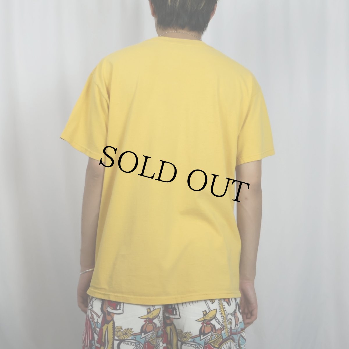 画像3: 90's〜 SIXTEEN USA製 "Quick Flip" プリントTシャツ L (3)