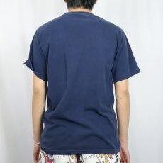 画像3: 90's Shorty's MEXICO製 ロゴプリントTシャツ NAVY M (3)