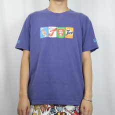 画像2: 90〜2000's FRESHJIVE USA製 パロディプリントTシャツ L (2)