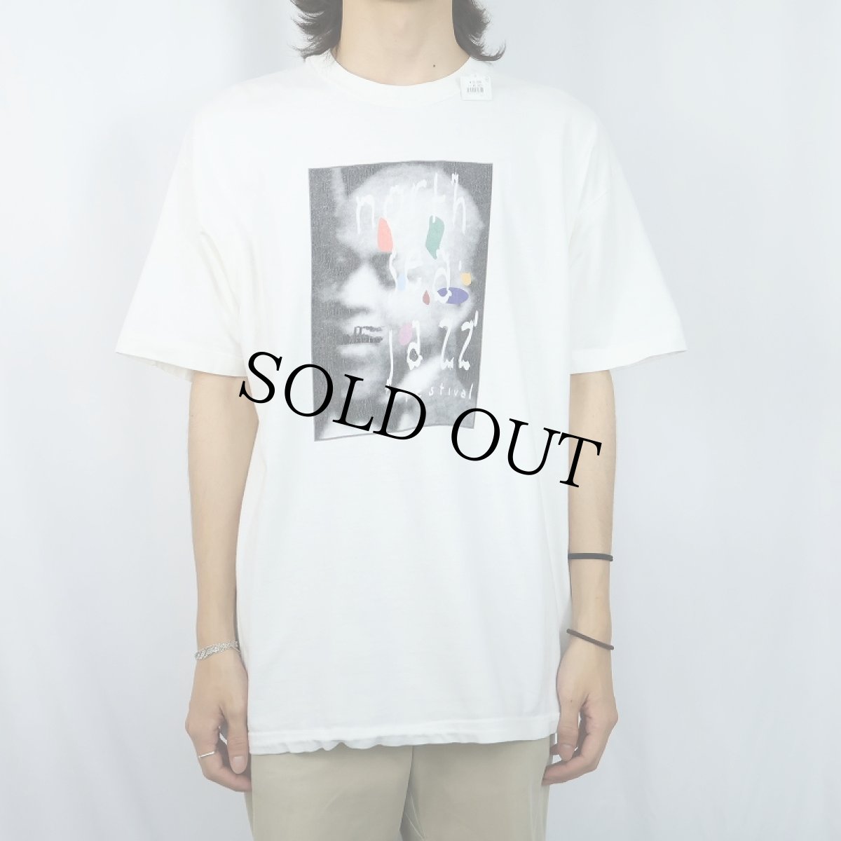 画像2: 90〜2000's North Sea Jazz Festival ジャズフェスティバル プリントTシャツ  (2)