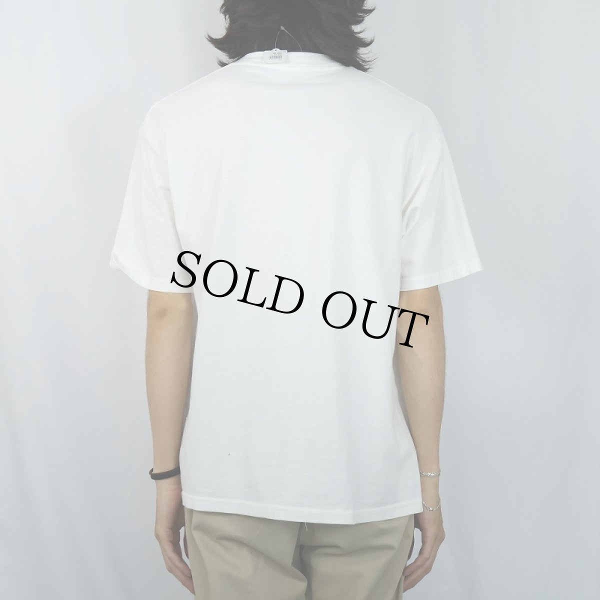 画像3: 90's USA製 "OVER 25% OF HUMAN..." バナナプリントTシャツ L (3)