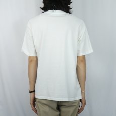 画像3: 90's USA製 "OVER 25% OF HUMAN..." バナナプリントTシャツ L (3)