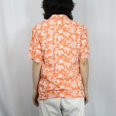 画像3: POLO Ralph Lauren 総柄 コットンハワイアンシャツ L (3)