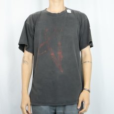 画像3: 90's USA製 "Interview with the Vampire" ゴシック・ホラー映画プリントTシャツ BLACK L (3)