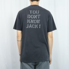 画像4: 2000's "24 TWENTY FOUR" アクションドラマプリントTシャツ BLACK L (4)