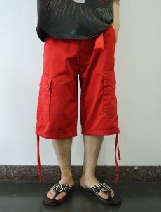 画像3: 【SALE】 FIVE ELEMENTZ ベルト付き カーゴショーツ W31 (3)