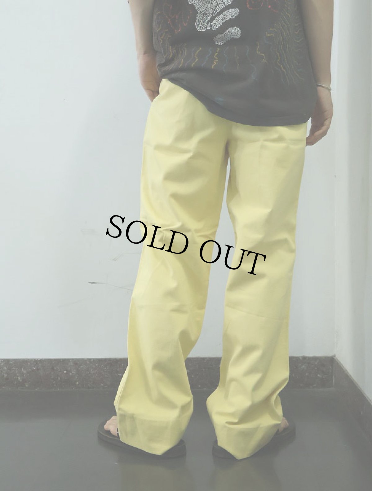 画像3: 【SALE】 POLO Ralph Lauren 2タック コットンチノトラウザーズ W30 (3)