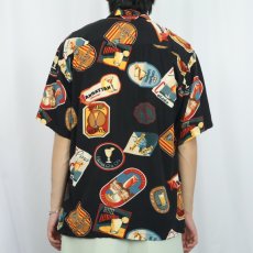 画像3: 90's TORI RICHARD HAWAII製 総柄 ビスコースハワイアンシャツ L (3)