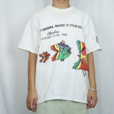 画像4: 90's SKOAL MUSIC USA製 "CATCH SKOAL MUSIC AT SPRING BREAK..." 音楽イベント 巻きプリントTシャツ XL (4)