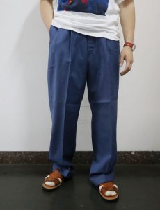 画像2: 60's 2タック ウールスラックス W33 (2)