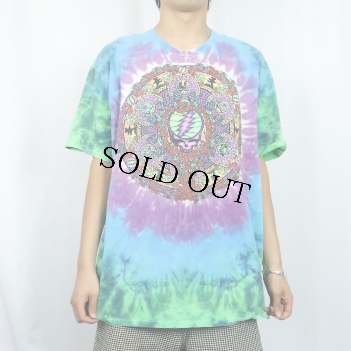 画像3: 2000's LIQUID BLUE "GRATEFUL DEAD" タイダイ ロックバンドTシャツ XL (3)