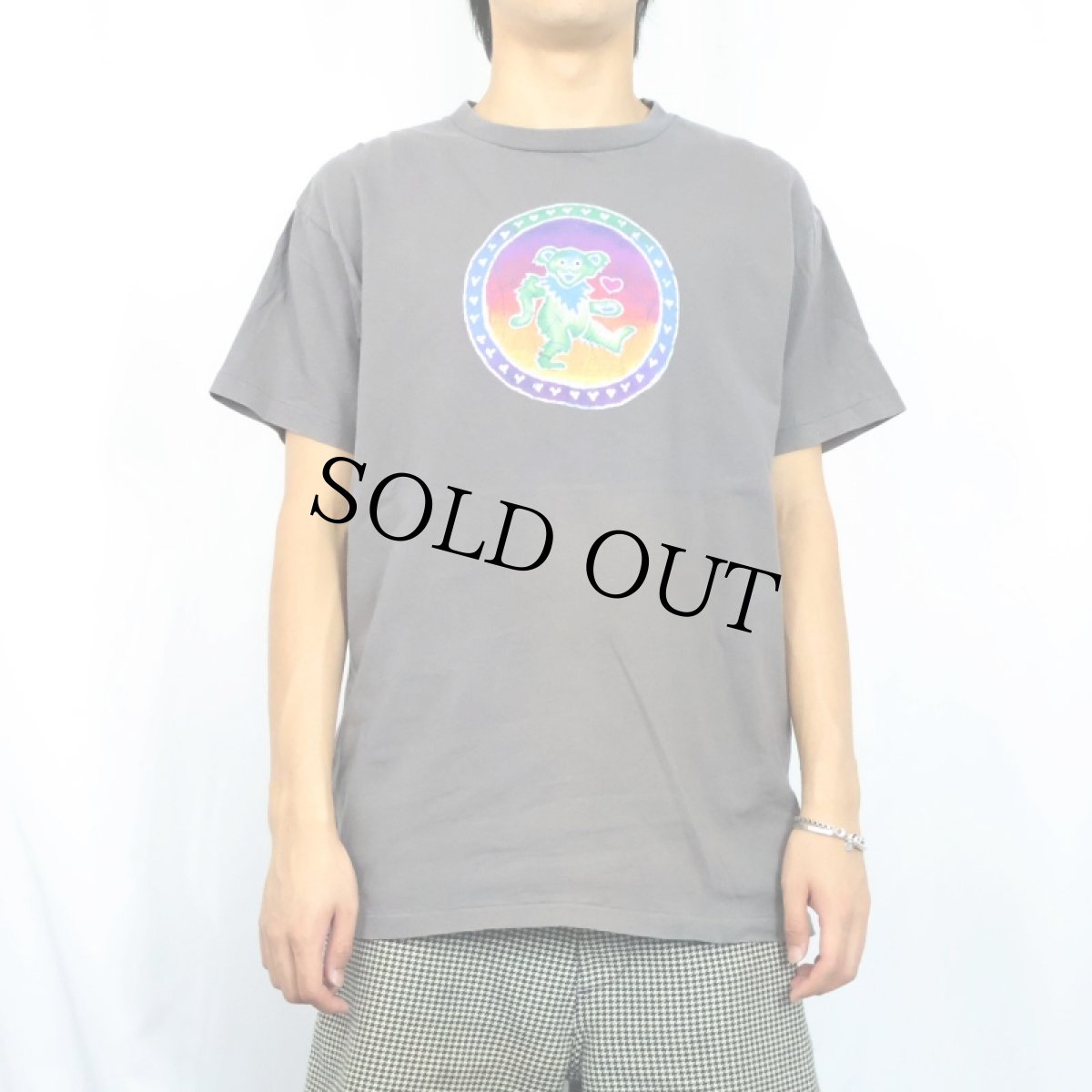 画像2: 90's GRATEFUL DEAD USA製 タイダイ ロックバンドTシャツ L (2)