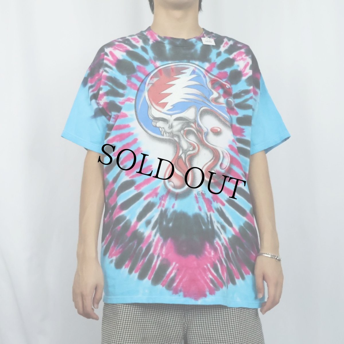 画像3: 90's GRATEFUL DEAD USA製 タイダイ ロックバンドTシャツ XL (3)