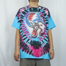 画像3: 90's GRATEFUL DEAD USA製 タイダイ ロックバンドTシャツ XL (3)