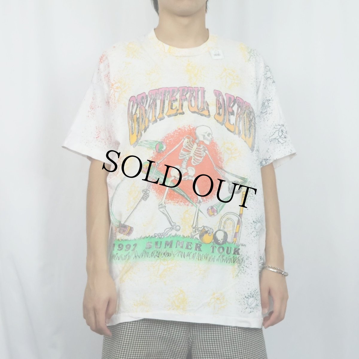 画像3: 90's GRATEFUL DEAD "1992 SUMMER TOUR" ロックバンドTシャツ XXXL (3)