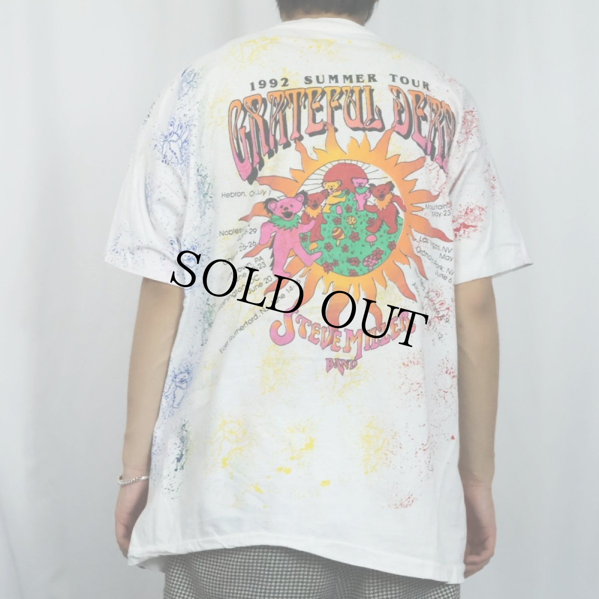 画像4: 90's GRATEFUL DEAD "1992 SUMMER TOUR" ロックバンドTシャツ XXXL (4)