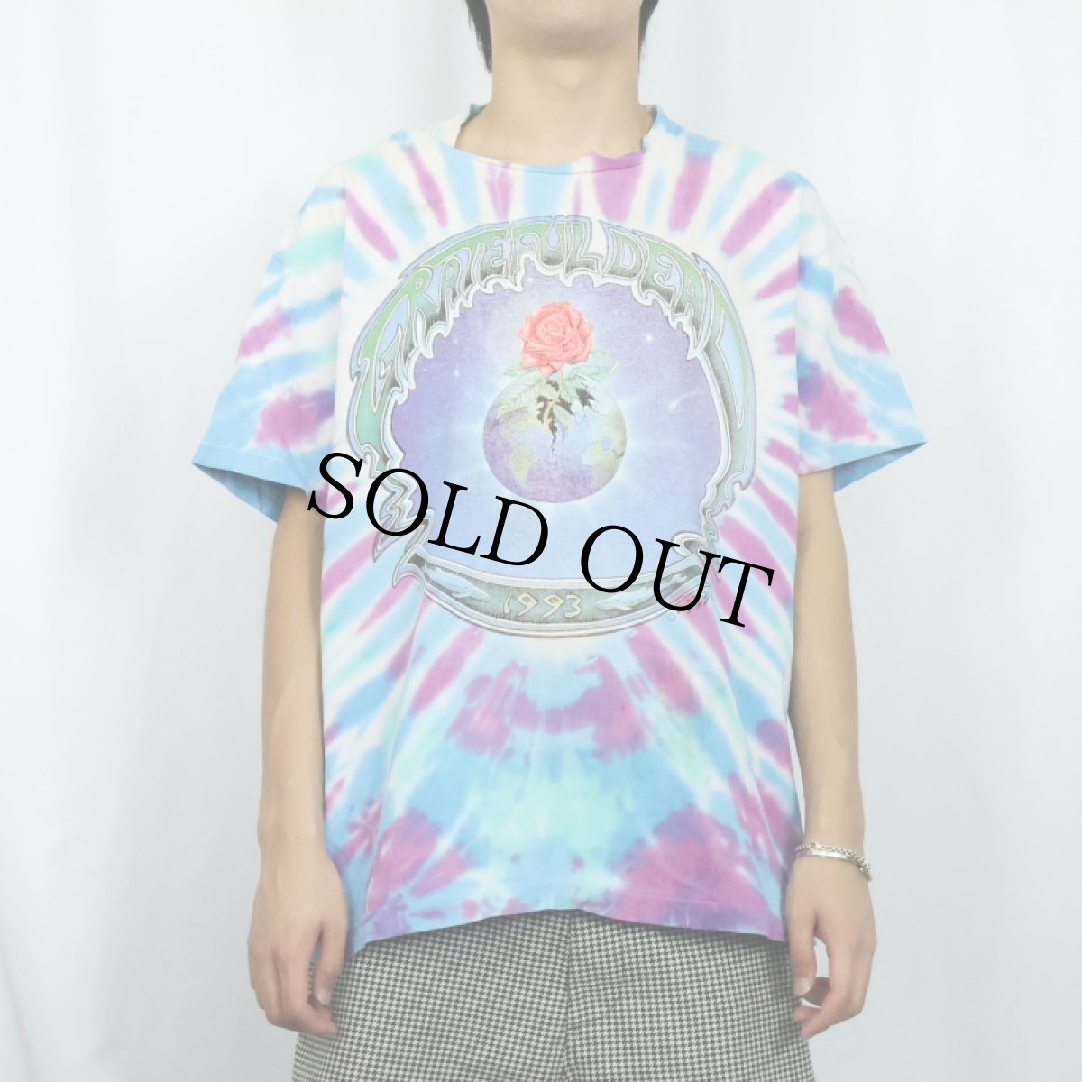 画像3: 90's GRATEFUL DEAD USA製 "SUMMER TOUR" タイダイ ロックバンドTシャツ XL (3)
