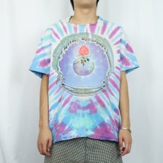 画像3: 90's GRATEFUL DEAD USA製 "SUMMER TOUR" タイダイ ロックバンドTシャツ XL (3)