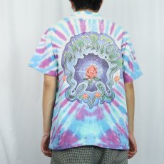 画像4: 90's GRATEFUL DEAD USA製 "SUMMER TOUR" タイダイ ロックバンドTシャツ XL (4)