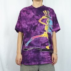 画像3: 90's GRATEFUL DEAD "SHAKE YOUR BONES" タイダイ ロックバンドTシャツ XL (3)