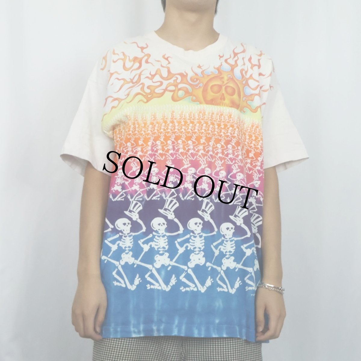 画像3: 90's LIQUID BLUE USA製 "GRATEFUL DEAD" タイダイ ロックバンドTシャツ XL (3)