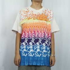 画像3: 90's LIQUID BLUE USA製 "GRATEFUL DEAD" タイダイ ロックバンドTシャツ XL (3)