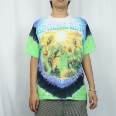画像3: 90's LIQUID BLUE USA製 "GRATEFUL DEAD" タイダイ ロックバンドTシャツ L (3)