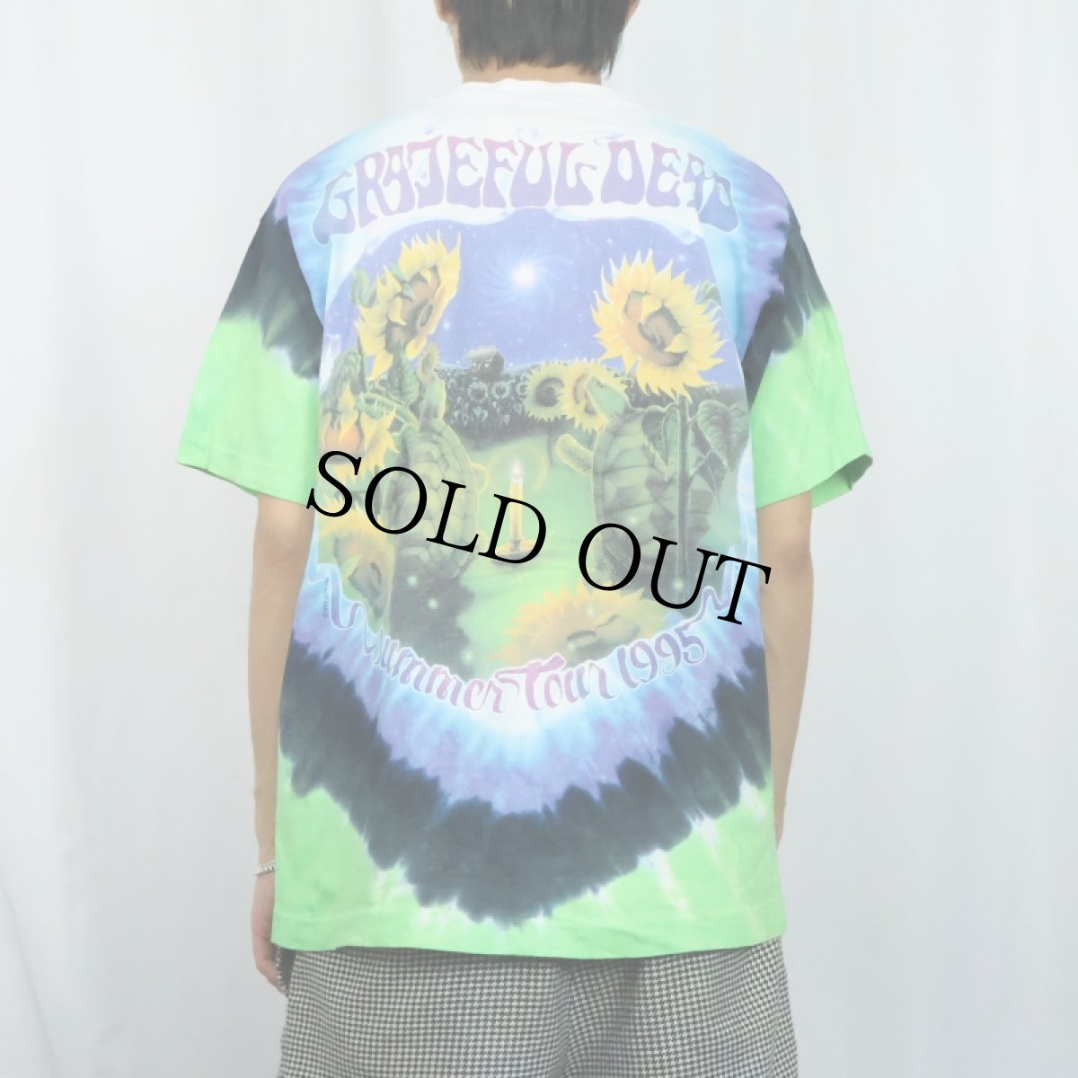 画像4: 90's LIQUID BLUE USA製 "GRATEFUL DEAD" タイダイ ロックバンドTシャツ L (4)