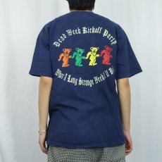画像4: 90's GRATEFUL DEAD "Dead Week Kickoff Party" ロックバンドTシャツ NAVY XL (4)